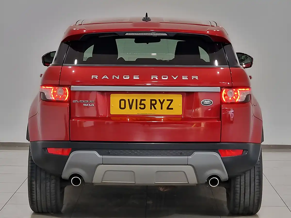 Used 2015 Land Rover Range Rover Evoque Pure Tech Firenze Red - Interior and Exterior details 5
