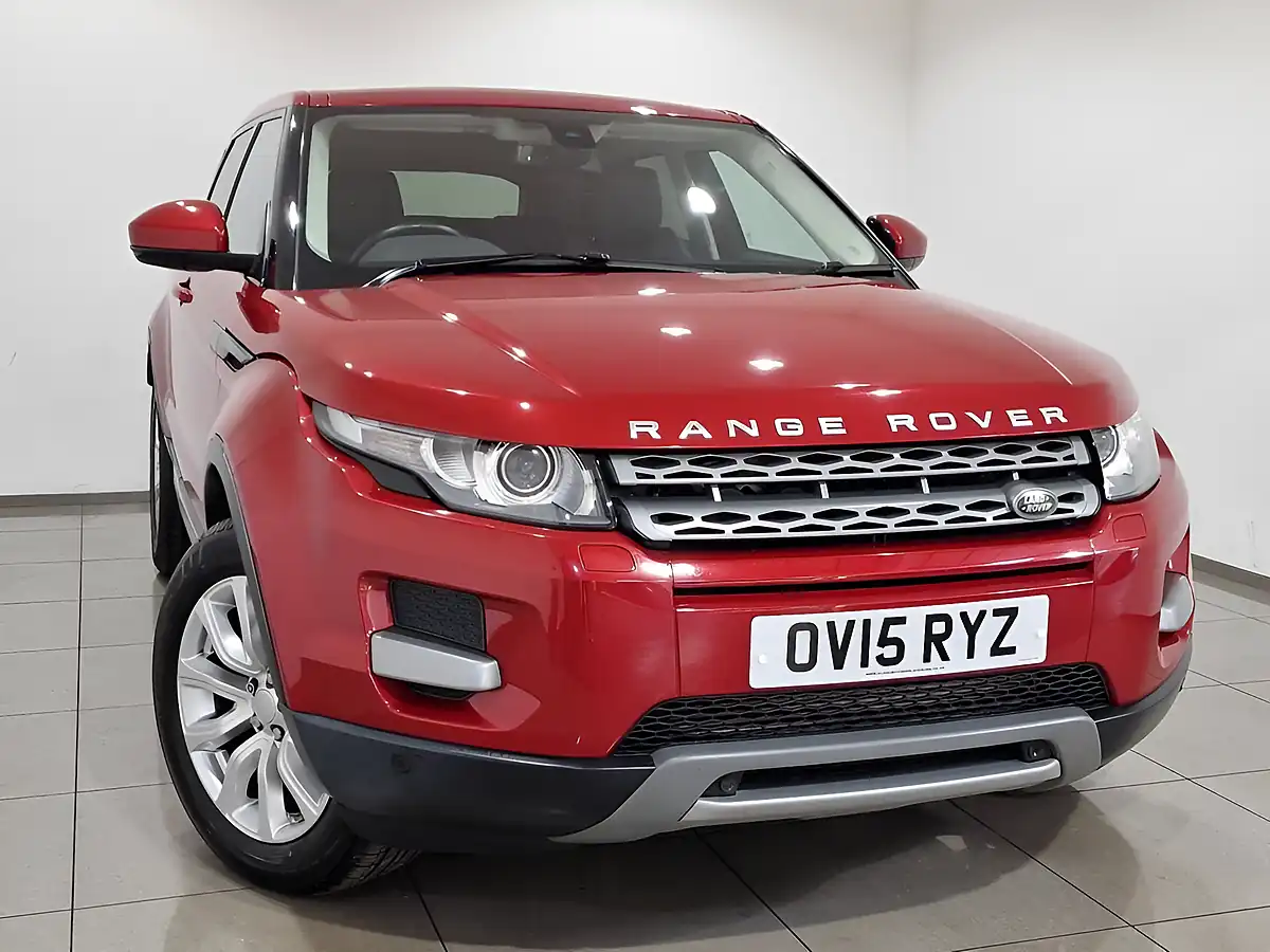 Used 2015 Land Rover Range Rover Evoque Pure Tech Firenze Red - Interior and Exterior details 8