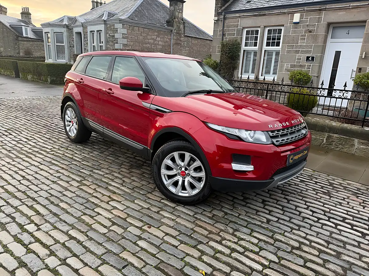 Used 2015 Land Rover Range Rover Evoque Pure Tech Firenze Red - Front View