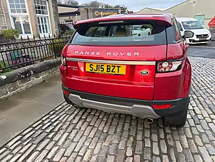 Used 2015 Land Rover Range Rover Evoque Pure Tech Firenze Red - Interior and Exterior details 14