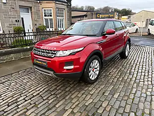 Used 2015 Land Rover Range Rover Evoque Pure Tech Firenze Red - Interior and Exterior details 3