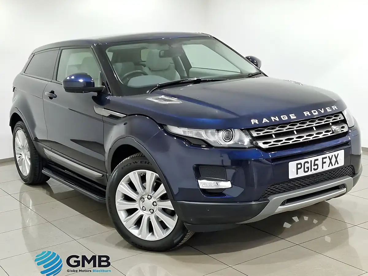 Used 2015 Land Rover Range Rover Evoque Pure Tech Loire Blue - Front View