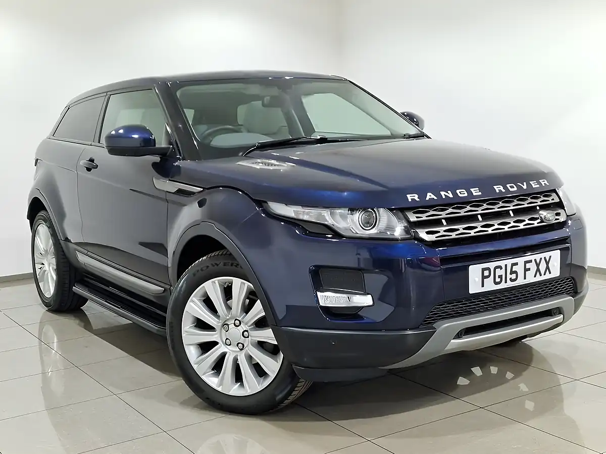 Used 2015 Land Rover Range Rover Evoque Pure Tech Loire Blue - Interior and Exterior details 7
