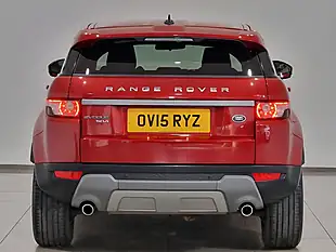 Used 2015 Land Rover Range Rover Evoque Pure Tech Red - Interior and Exterior details 5