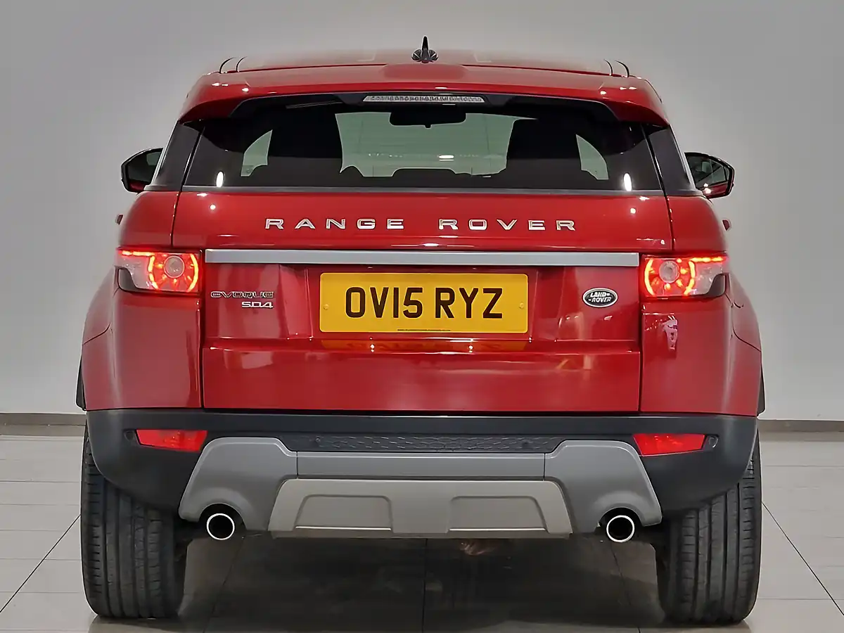 Used 2015 Land Rover Range Rover Evoque Pure Tech Red - Interior and Exterior details 5