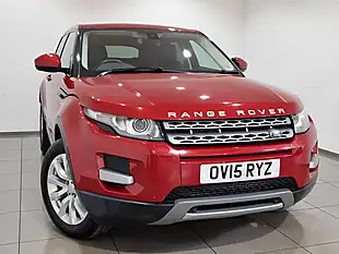 Used 2015 Land Rover Range Rover Evoque Pure Tech Red - Interior and Exterior details 8