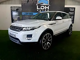 Used 2015 Land Rover Range Rover Evoque Pure Tech White - Interior and Exterior details 6
