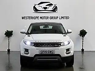 Used 2015 Land Rover Range Rover Evoque Pure Tech White - Interior and Exterior details 10