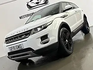 Used 2015 Land Rover Range Rover Evoque Pure Tech White - Interior and Exterior details 11