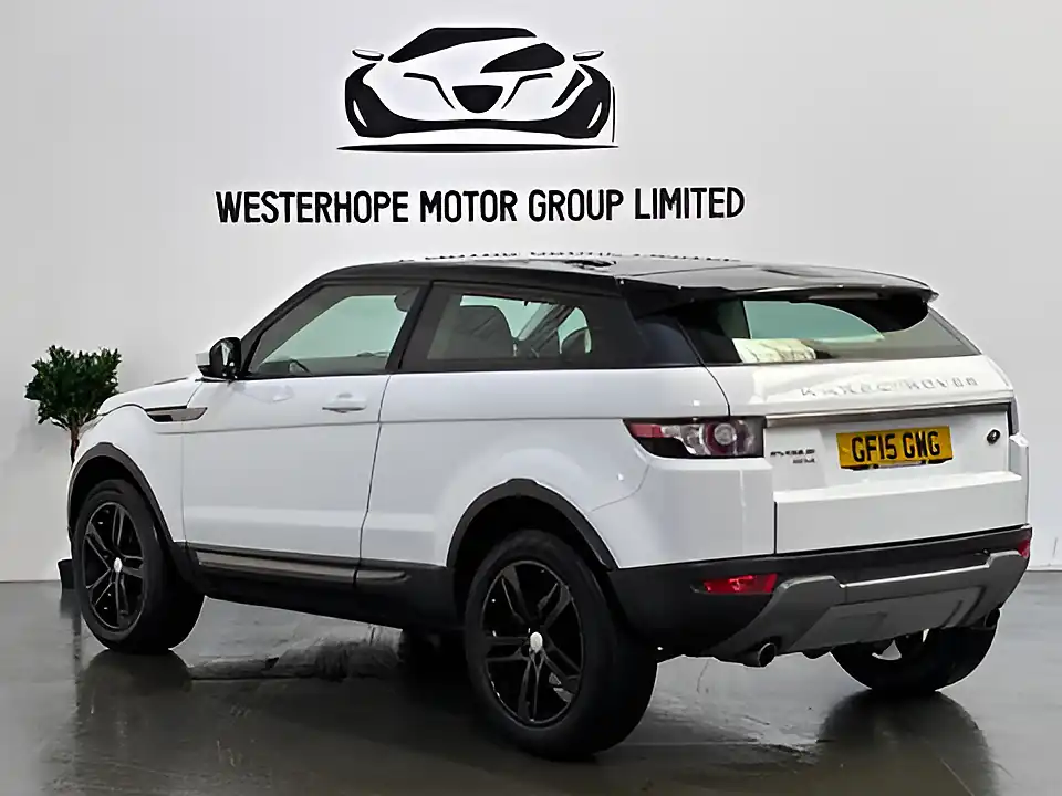 Used 2015 Land Rover Range Rover Evoque Pure Tech White - Interior and Exterior details 2