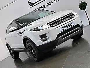 Used 2015 Land Rover Range Rover Evoque Pure Tech White - Interior and Exterior details 8