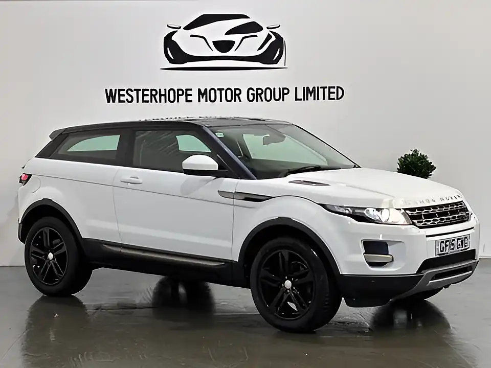 Used 2015 Land Rover Range Rover Evoque Pure Tech White - Interior and Exterior details 9