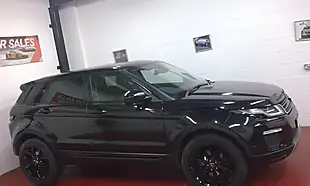 Used 2015 Land Rover Range Rover Evoque Se Tech Santorini Black - Interior and Exterior details 3