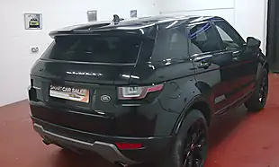 Used 2015 Land Rover Range Rover Evoque Se Tech Santorini Black - Interior and Exterior details 7
