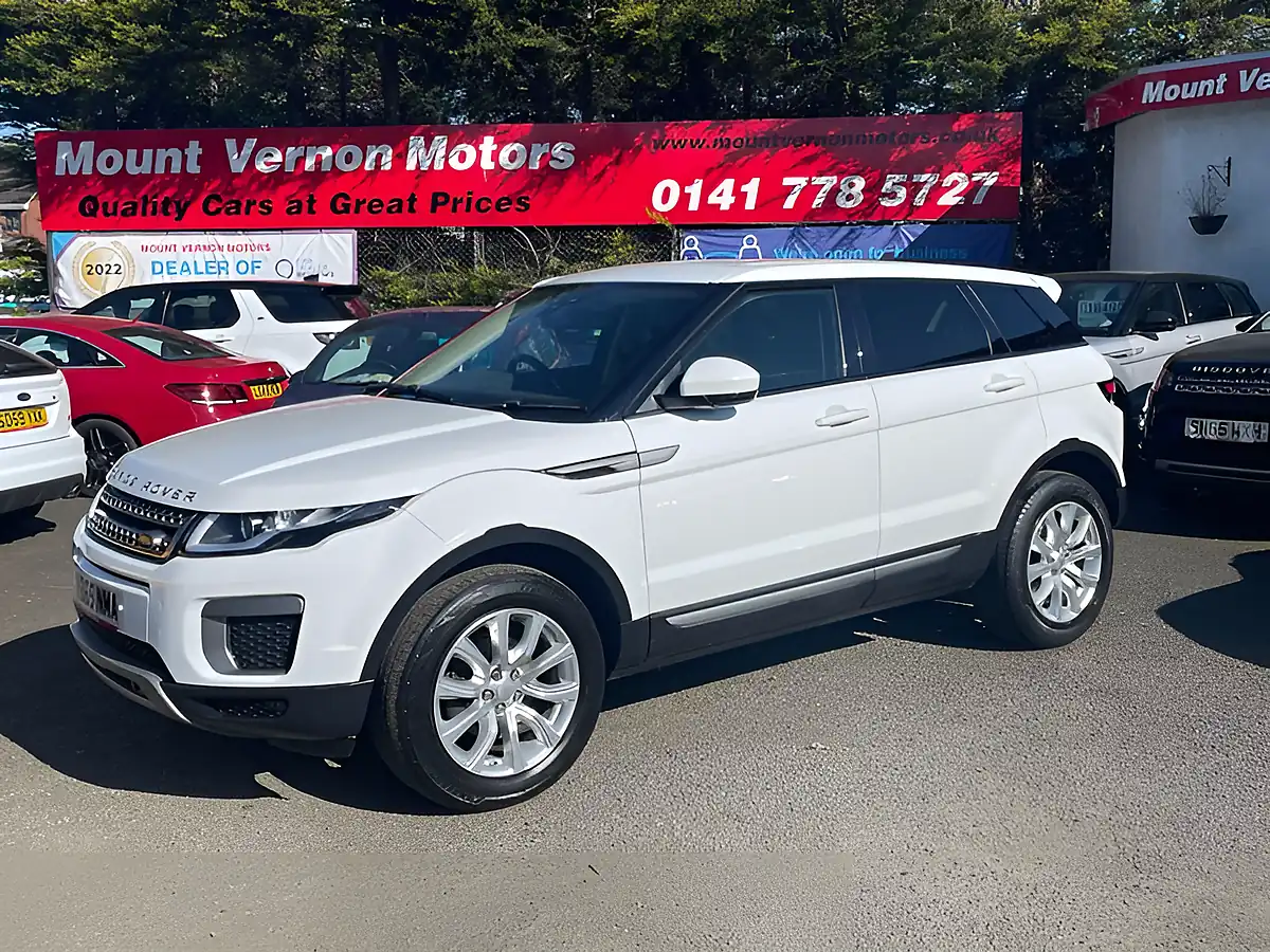 Used 2015 Land Rover Range Rover Evoque Se White - Interior and Exterior details 5