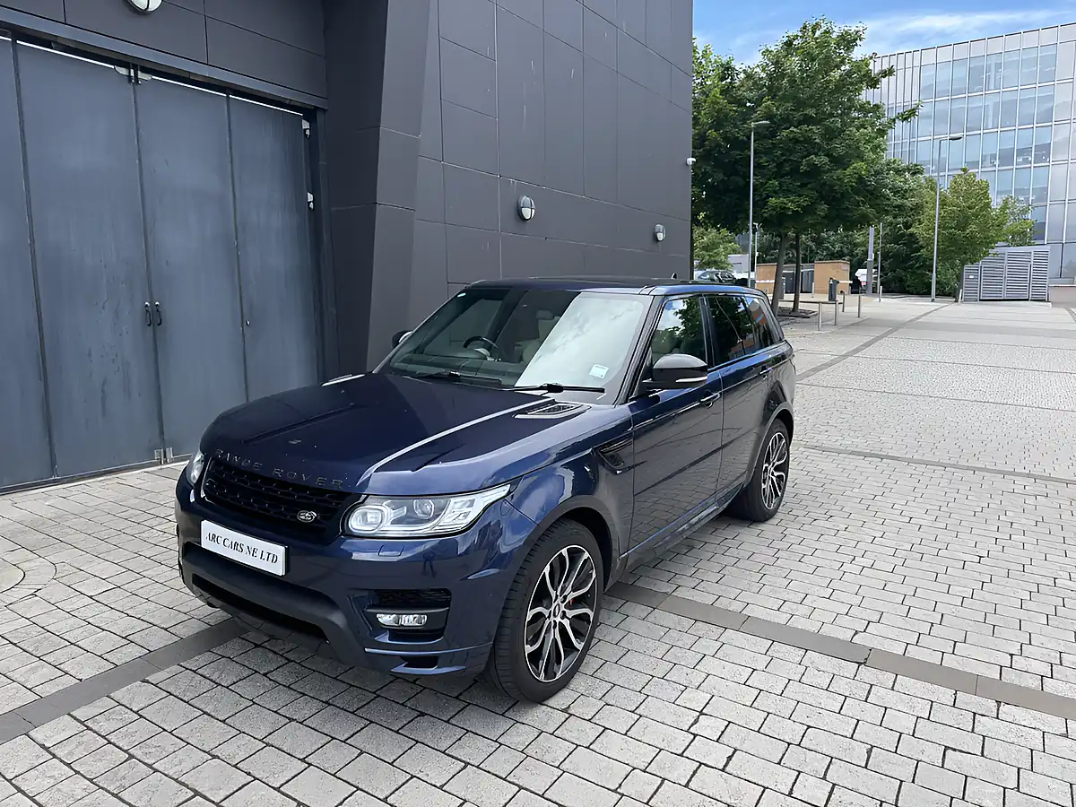 Used 2015 Land Rover Range Rover Sport Autobiography Dynamic Blue - Front View