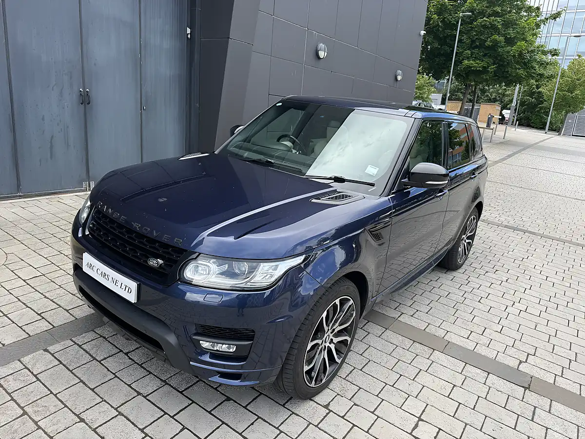 Used 2015 Land Rover Range Rover Sport Autobiography Dynamic Blue - Interior and Exterior details 17