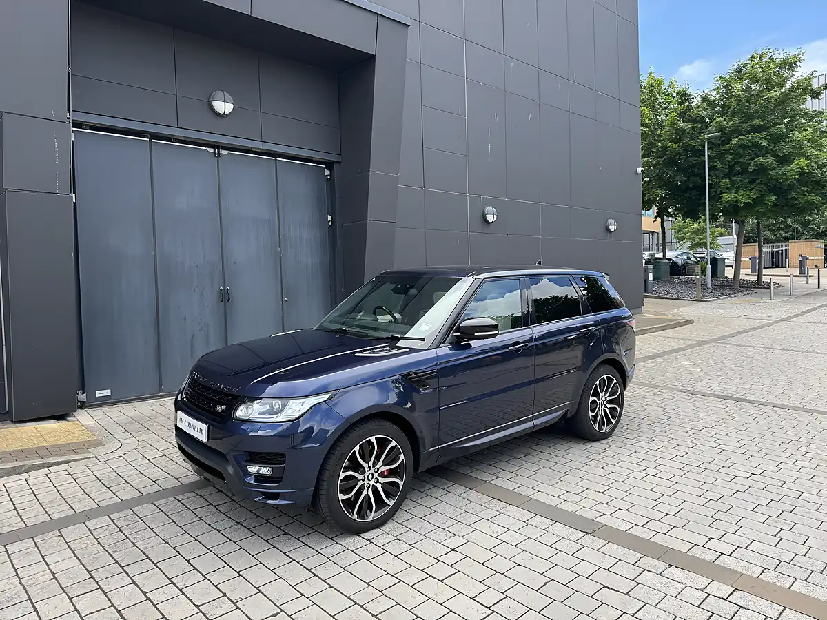 Used 2015 Land Rover Range Rover Sport Autobiography Dynamic Blue - Interior and Exterior details 4