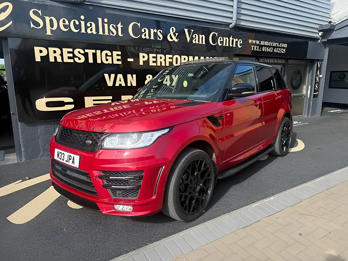 Used 2015 Land Rover Range Rover Sport Autobiography Dynamic Firenze Red - Front View