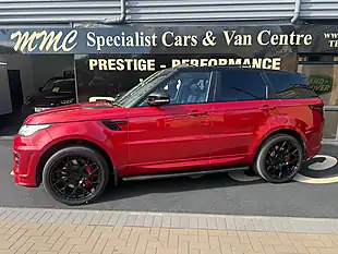 Used 2015 Land Rover Range Rover Sport Autobiography Dynamic Firenze Red - Interior and Exterior details 3