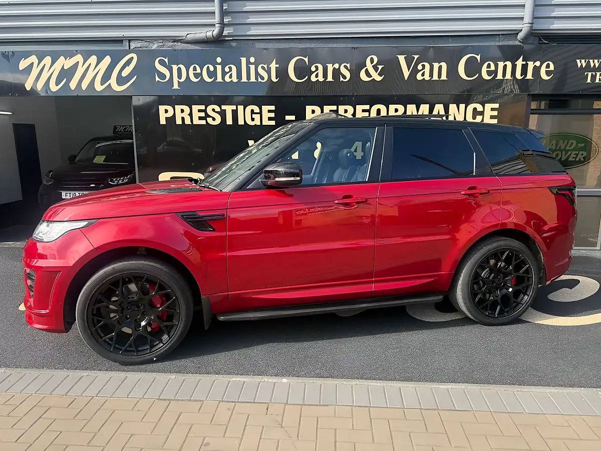 Used 2015 Land Rover Range Rover Sport Autobiography Dynamic Firenze Red - Interior and Exterior details 3