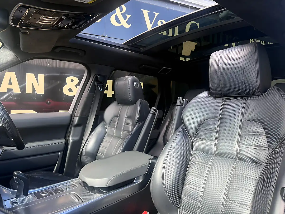 Used 2015 Land Rover Range Rover Sport Autobiography Dynamic Firenze Red - Interior and Exterior details 4