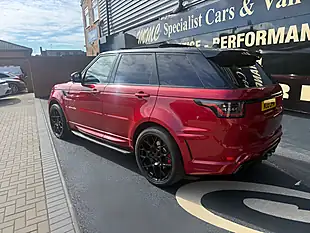 Used 2015 Land Rover Range Rover Sport Autobiography Dynamic Firenze Red - Interior and Exterior details 5