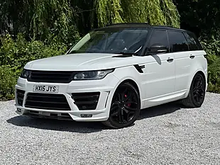 Used 2015 Land Rover Range Rover Sport Autobiography Dynamic White - Interior and Exterior details 2