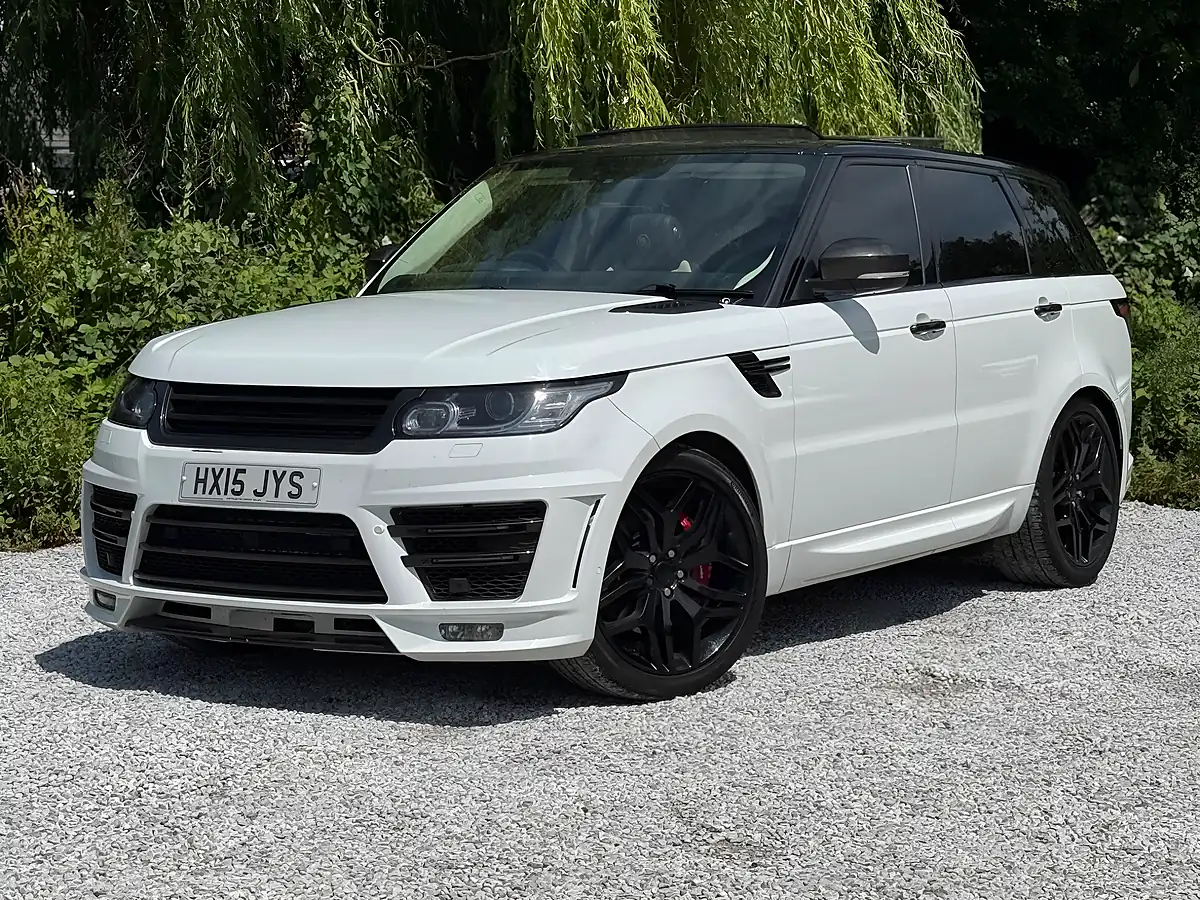 Used 2015 Land Rover Range Rover Sport Autobiography Dynamic White - Interior and Exterior details 2