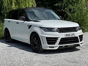 Used 2015 Land Rover Range Rover Sport Autobiography Dynamic White - Interior and Exterior details 3