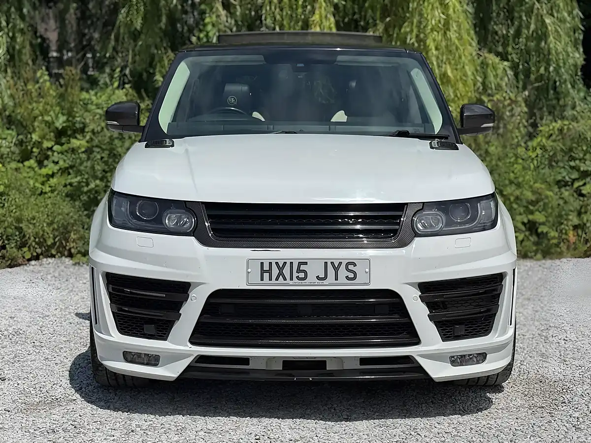Used 2015 Land Rover Range Rover Sport Autobiography Dynamic White - Interior and Exterior details 4