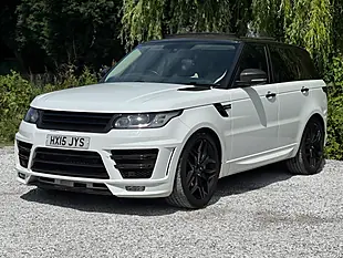 Used 2015 Land Rover Range Rover Sport Autobiography Dynamic White - Interior and Exterior details 5