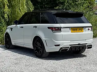 Used 2015 Land Rover Range Rover Sport Autobiography Dynamic White - Interior and Exterior details 6