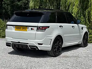 Used 2015 Land Rover Range Rover Sport Autobiography Dynamic White - Interior and Exterior details 8