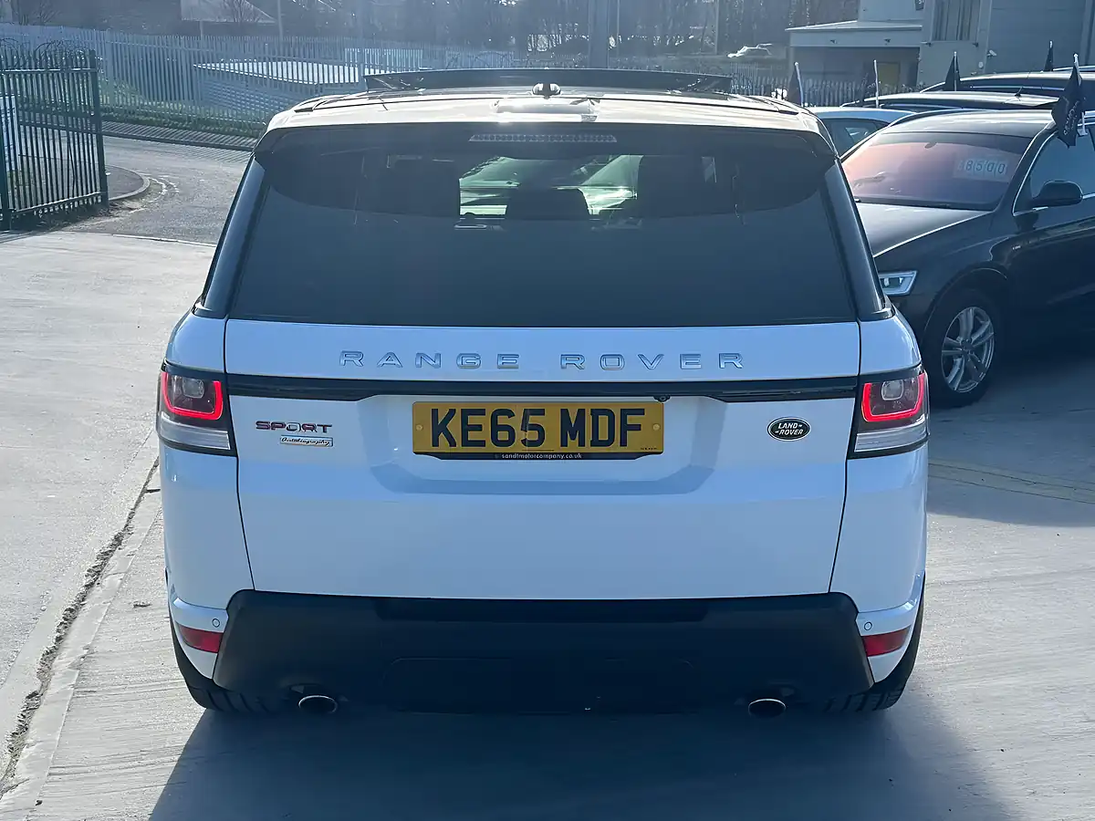 Used 2015 Land Rover Range Rover Sport Autobiography Dynamic White - Interior and Exterior details 10