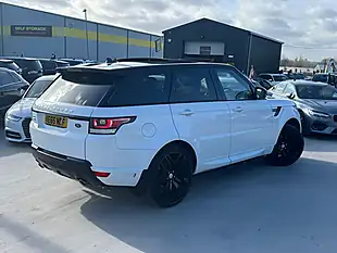 Used 2015 Land Rover Range Rover Sport Autobiography Dynamic White - Interior and Exterior details 12