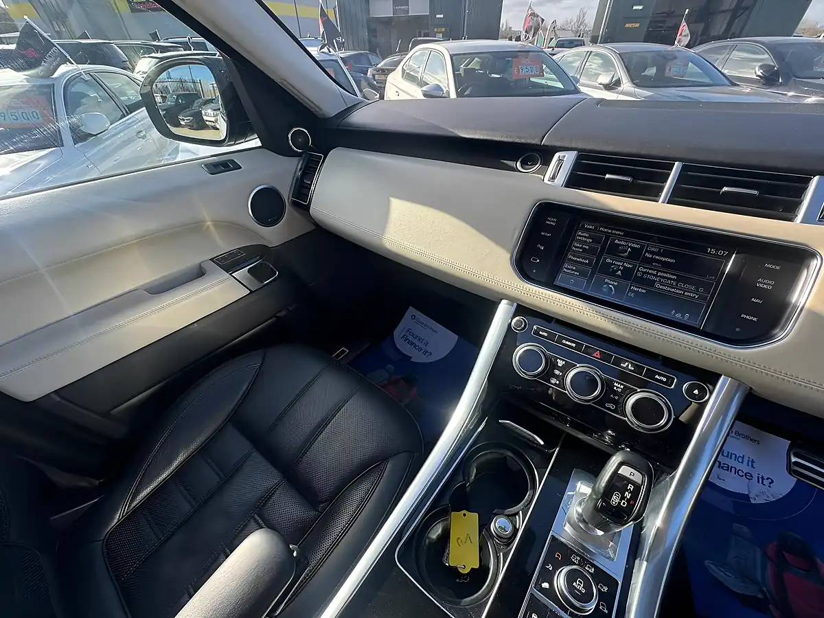 Used 2015 Land Rover Range Rover Sport Autobiography Dynamic White - Interior and Exterior details 15