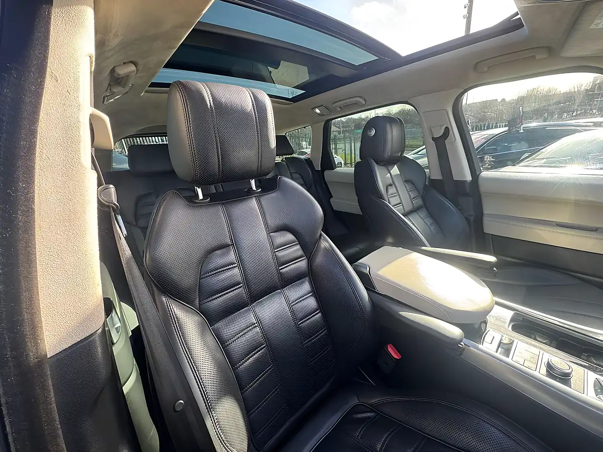 Used 2015 Land Rover Range Rover Sport Autobiography Dynamic White - Interior and Exterior details 17