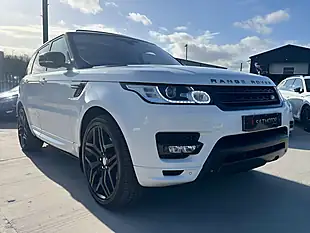 Used 2015 Land Rover Range Rover Sport Autobiography Dynamic White - Interior and Exterior details 2