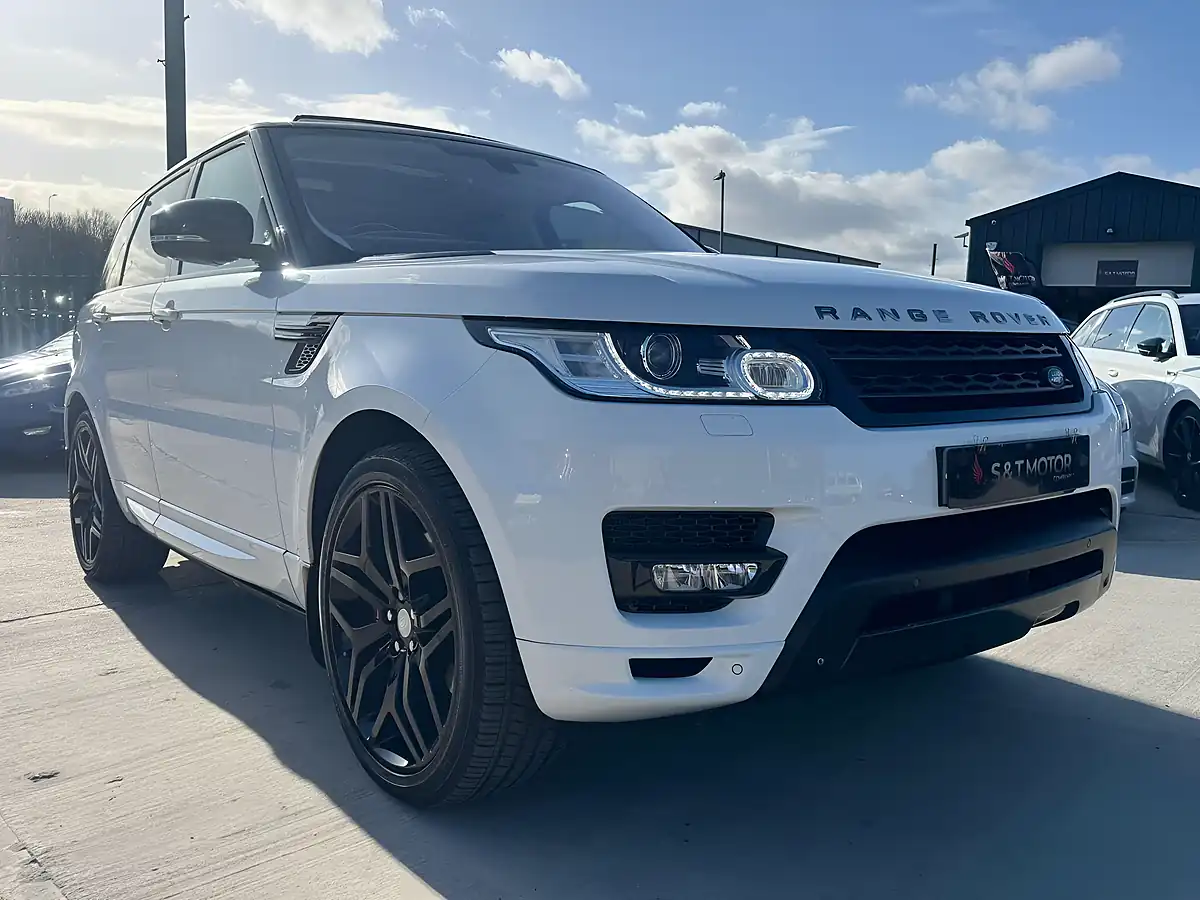 Used 2015 Land Rover Range Rover Sport Autobiography Dynamic White - Interior and Exterior details 2