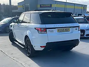 Used 2015 Land Rover Range Rover Sport Autobiography Dynamic White - Interior and Exterior details 5