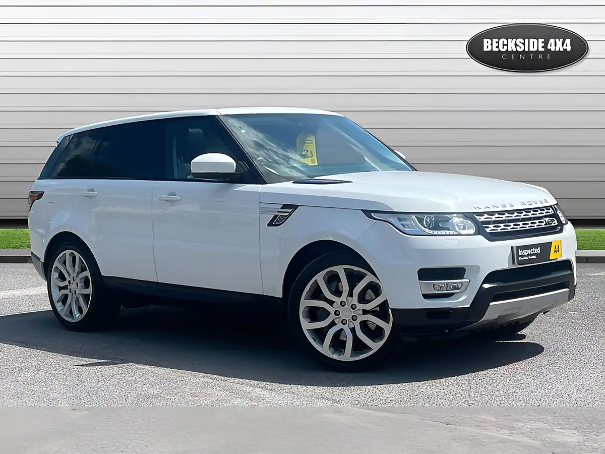 Used 2015 Land Rover Range Rover Sport Hse Fuji White - Interior and Exterior details 11