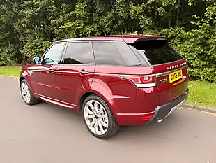 Used 2015 Land Rover Range Rover Sport Hse Red - Interior and Exterior details 11