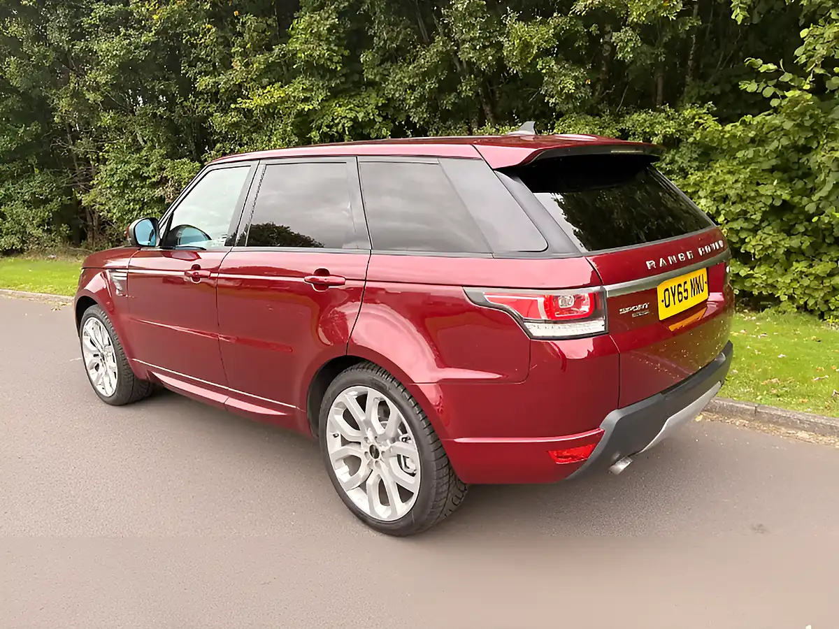 Used 2015 Land Rover Range Rover Sport Hse Red - Interior and Exterior details 11