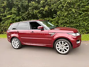 Used 2015 Land Rover Range Rover Sport Hse Red - Interior and Exterior details 2
