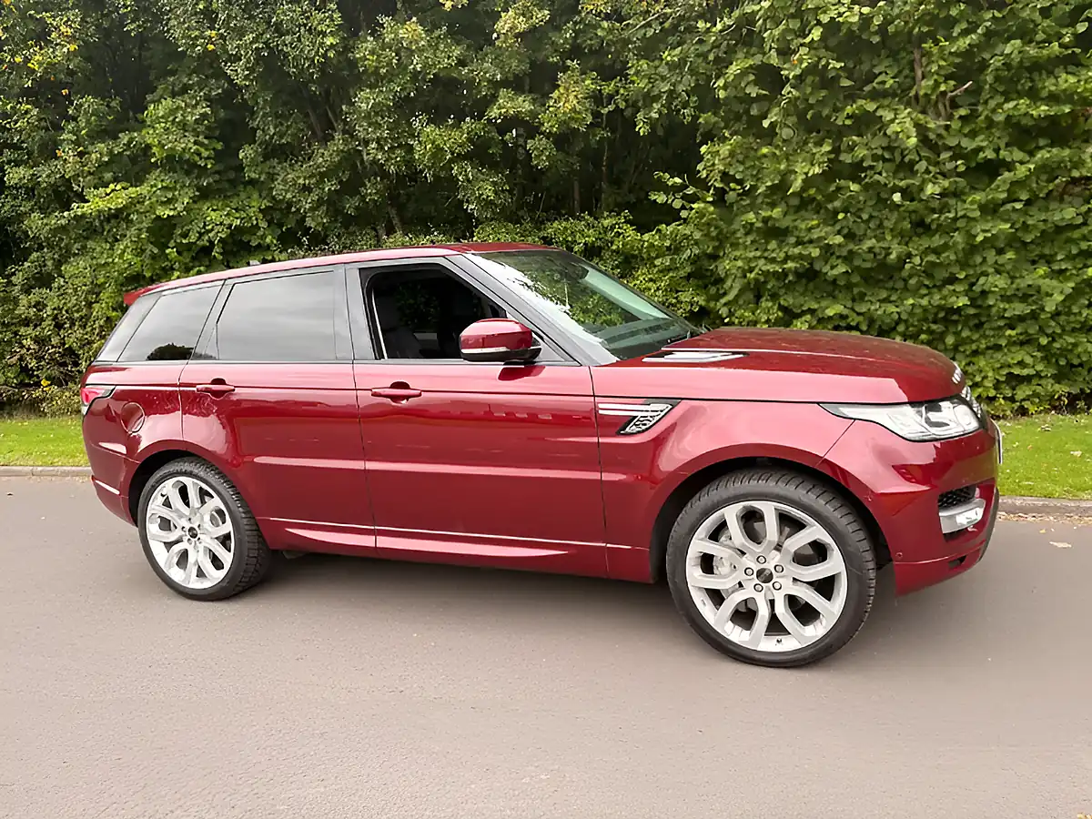 Used 2015 Land Rover Range Rover Sport Hse Red - Interior and Exterior details 2