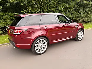 Used 2015 Land Rover Range Rover Sport Hse Red - Interior and Exterior details 4