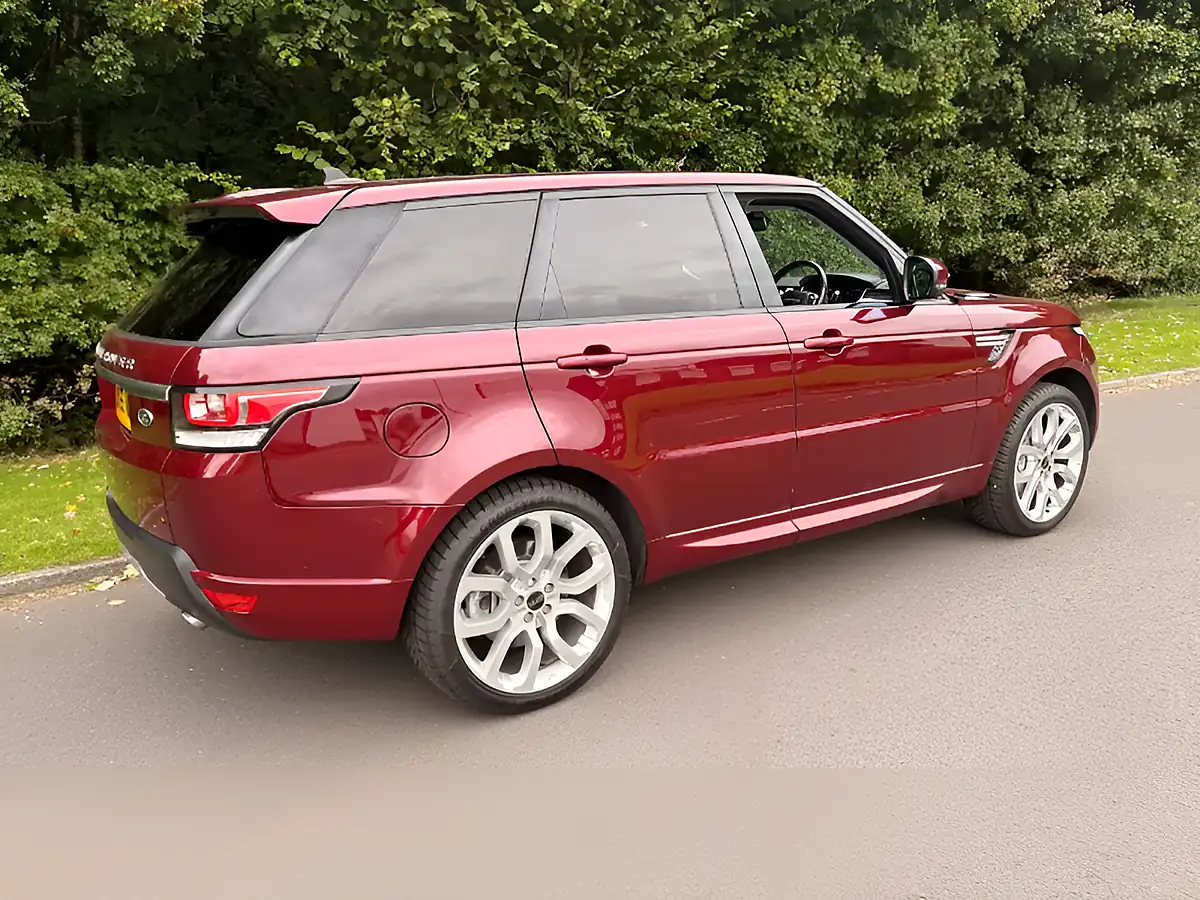 Used 2015 Land Rover Range Rover Sport Hse Red - Interior and Exterior details 4