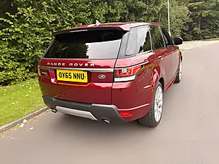 Used 2015 Land Rover Range Rover Sport Hse Red - Interior and Exterior details 5
