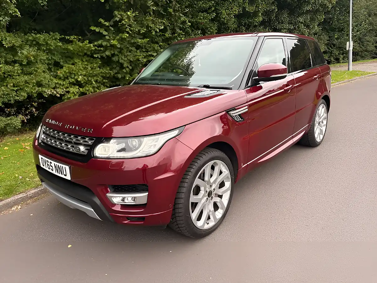 Used 2015 Land Rover Range Rover Sport Hse Red - Interior and Exterior details 8